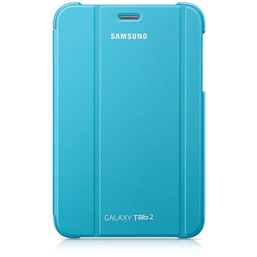 Samsung Original Diarytasche (Flipcover) im Buchdesign EFC-1G5SLECSTD (kompatibel mit Galaxy Tab 2 7.0) in capri blue