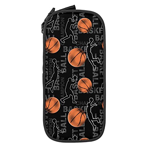 Play Basketball Federmäppchen Große Kapazität Langlebig Federmäppchen Aufbewahrung Federmäppchen mit Reißverschlusstasche Box Stationäres Etui