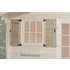 WEKA Fensterladen für Gartenhäuser, Holz - beige