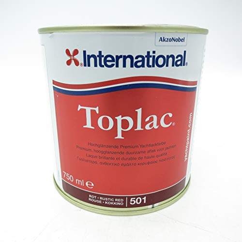 International Toplac Bootslack - rot 501, 750ml