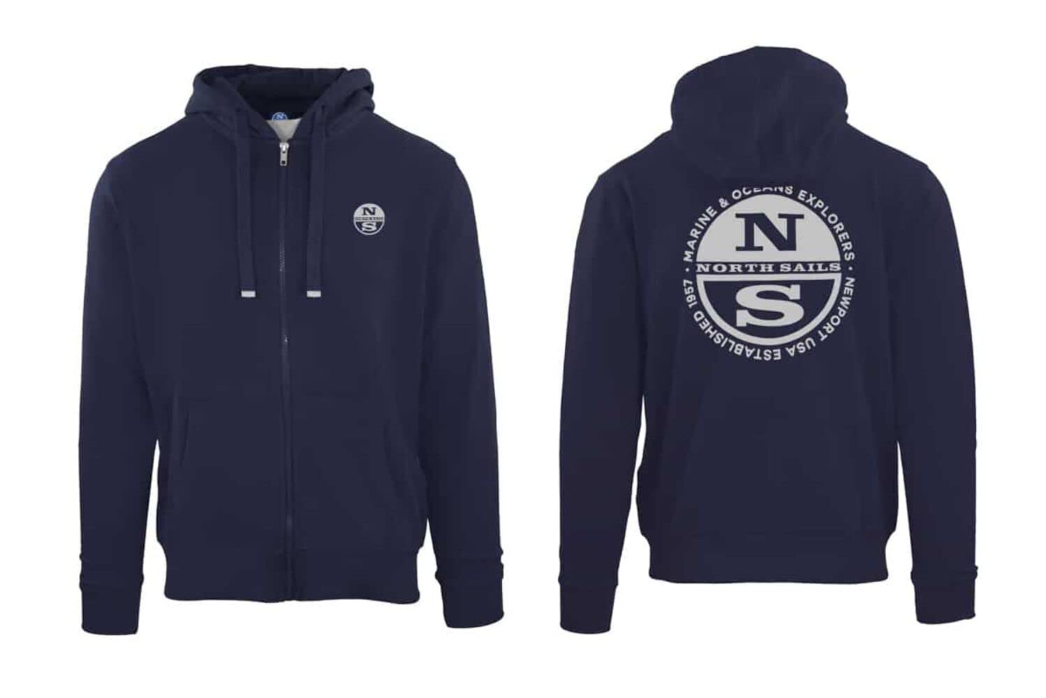 NORTH SAILS 902416 0800 Herren Hoodie Blau