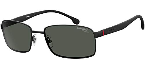 Carrera Unisex 8037/s Sunglasses, 003/M9 MATT Black, 58