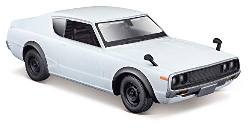 Maisto M31528 1:24 1973 Nissan Skyline 2000GT-R (KPGC110), Verschiedene Designs und Farben