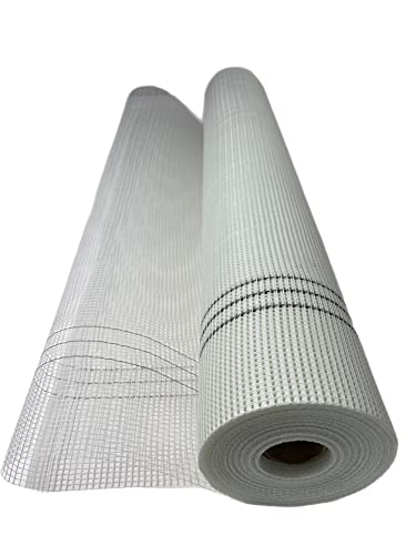 Armierungsgewebe Glasfasergewebe Gewebe 165g/m² Weiß 4 Rollen Glasfaser Gewebe