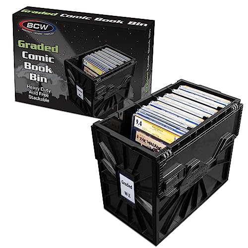 BCW Graded Comic Box Plastic Black