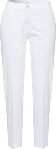 BRAX Damen Style Maron City Sport Premium Pull On Hose, Weiß (White 99), 34K
