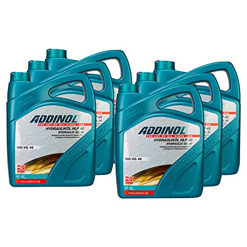 6X Addinol Hydrauliköl Hydraulic Oil Fluid Hlp 46 4L 73200425