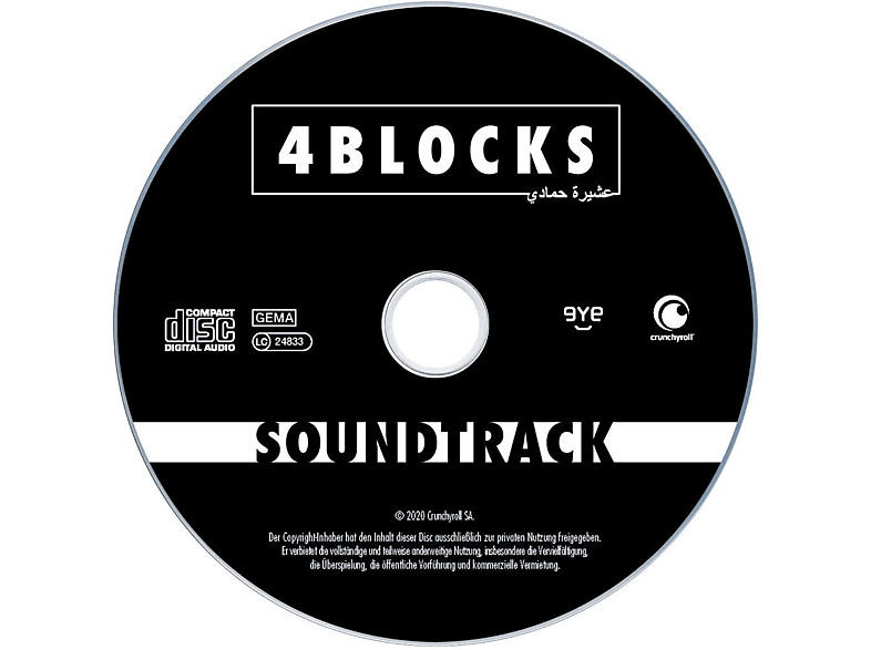 4 Blocks Fan-Gesamtedition, alle Staffeln, inkl. CD-Soundtrack + Community-Maske Sammler-Booklet DVD CD
