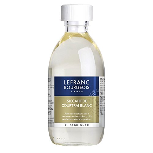 Lefranc & Bourgeois Courtrai Sikkativ, weiß für Ölfarben in 250 ml Flasche