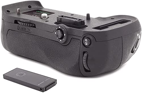 PATONA 1496 - Ersatz für Batteriegriff Nikon MB-D12 für D800 D800E D810 D810A mit IR-Fernbedienung (Batteriefach für 1X EN-EL15 oder EN-EL18A und 8X AA)