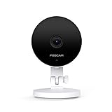 FOSCAM - C2M IP Kamera WiFi 2MP Menschen Erkennung Zwei-Wege-Audio Nachtsicht kompatibel mit Alexa (P2P, 1080p, ONVIF) (Weiß)
