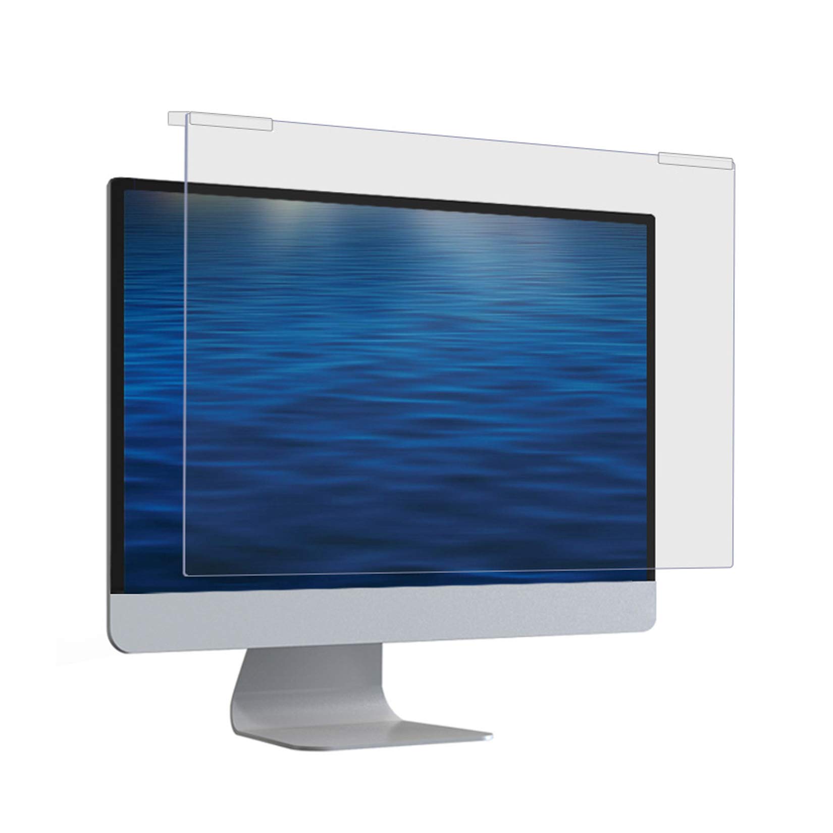 WLWLEO Desktop Computer Displayschutzfolie Anti-Blaulicht-Schutzfilter Lindert Augenbelastung, Anti-Scratch, Acrylschutzfolie für 17 "- 28" Computer-TV-Monitore Bildschirm,27" 620 * 370