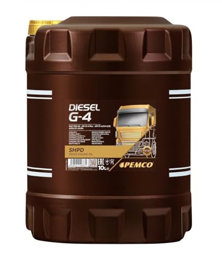 10 Liter PEMCO SAE 15W-40 Diesel G-4 SHPD Öl TS-4