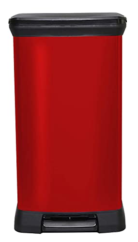 CURVER Kücheneimer, Rot, 39 x 29 x 72 cm