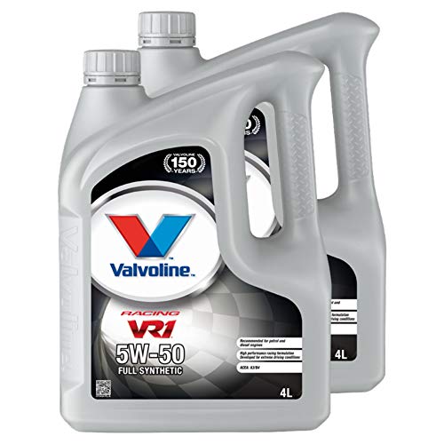 Valvoline 2X Motoröl Motorenöl Motor Motoren Öl Motor Engine Oil Benzin Vr1 Racing 5W-50 Rallye 4L