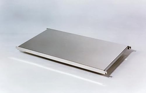 qpool24 AR, Lebensmittelregal 1950 x 800 x 500 mm, Aluminium, 4 Fachböden á 150 kg, Feldlast 800 kg