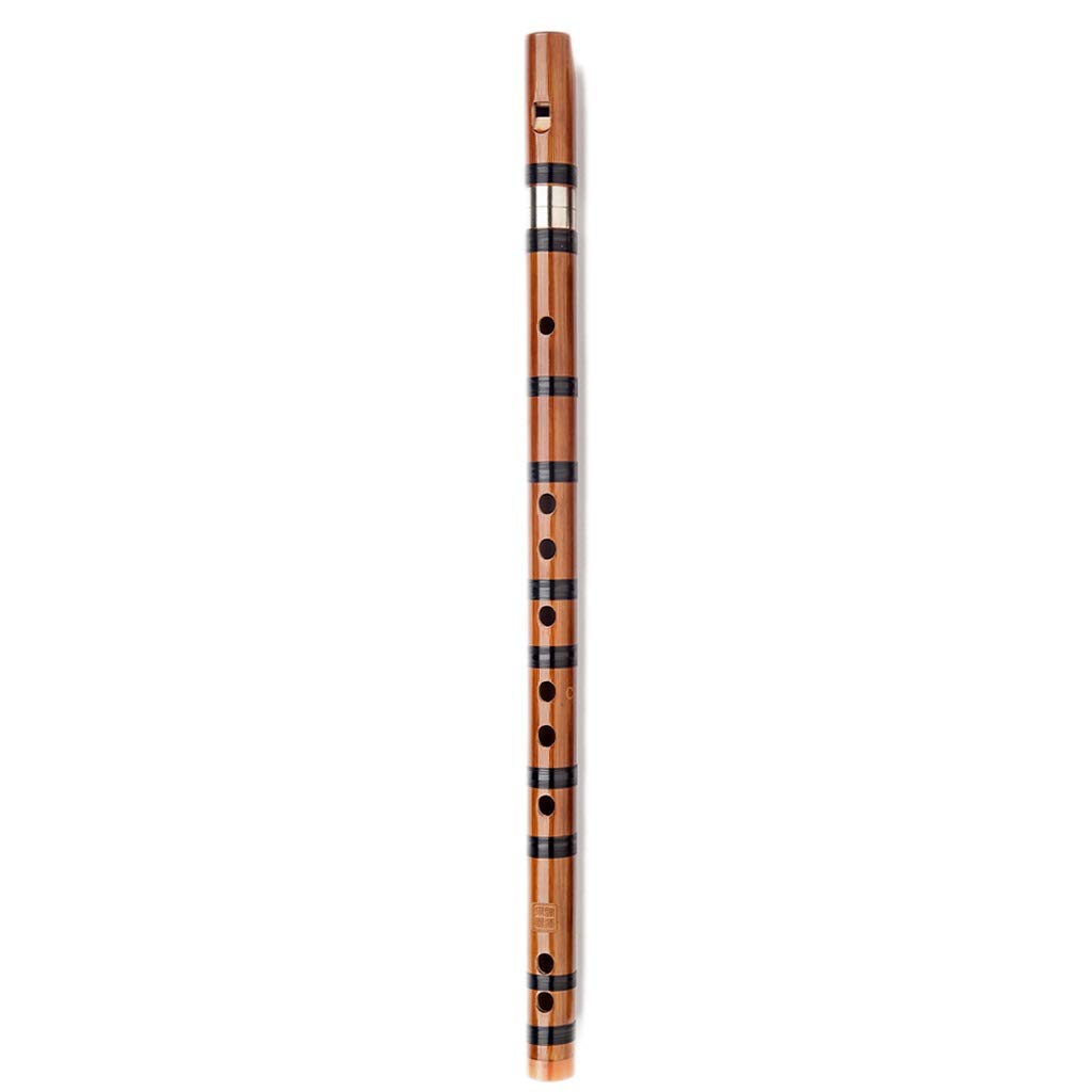 LCJQ Flöte Klarinette Anfänger Bambus Flöte 6 Loch Professionelles Spielen Klarinette Einführung Flöte Bambus Flöte C Flöte Musikinstrument (Größe: A Ton)