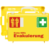 Söhngen Erste-Hilfe-Koffer Evakuierung Sn-cd gelb mit 1 Rettungssitz