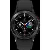 Samsung Galaxy Watch4 Classic - 42 mm - schwarz - intelligente Uhr mit Ridge Sport Band - Flouroelastomer - schwarz - Anzeige 3.04 cm (1.2) - 16 GB - 7.6 GB - NFC, Wi-Fi, Bluetooth - 4G - 46.5 g