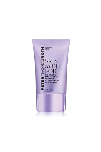 Peter Thomas Roth  Roth Skin to Die for No Filter Mattifying Primer and Perfector Ohrstöpsel, 4 cm, Schwarz (Black)