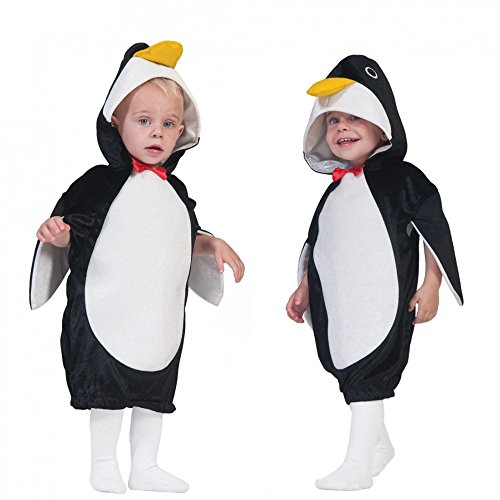Kinderkostüm Pinguin PIM Gr. 104 - 140 Overall Tierkostüm Kinderfasching (140)