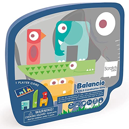 SCRATCH 276182252 Balancio, Lernspiel für Kinder ab 4 Jahren, Balancierspiel