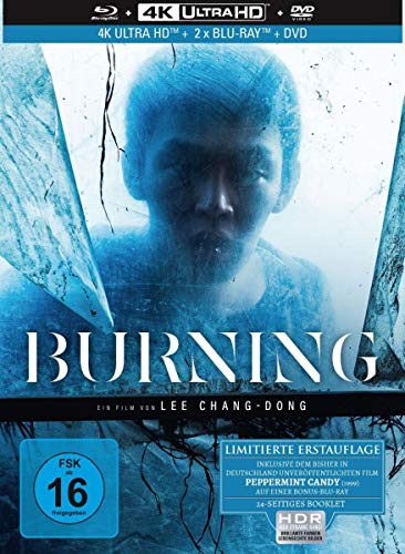 Burning - 4-Disc Limited Collector’s Edition Mediabook (4K Ultra HD/UHD) (+ Blu-ray) (+ Bonus-Blu-ray) (+ DVD)