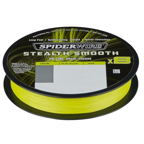 Spiderwire Stealth Smooth X8 Yellow 300 m 0,29 mm