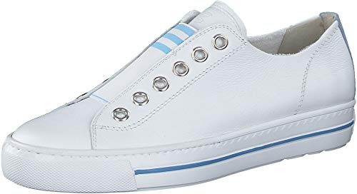 Paul Green 4797 004 Damen Sneaker aus feinem Glattleder SUPER-Soft-Ausstattung, Groesse 38, weiß