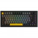 AKKO 5075S Black&Gold Gaming Tastatur - V3 Pro Cream Yellow