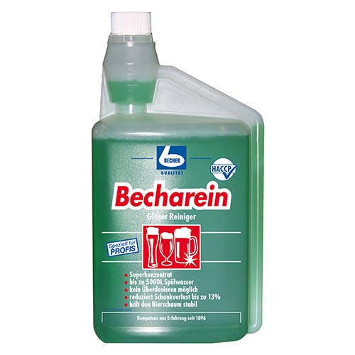 12 Dr. Becher Becharein Gläser Reiniger 1 l flüssig