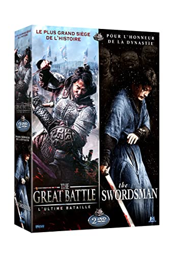 Guerre asie - coffret 2 films : swordsman + great battle [FR Import]