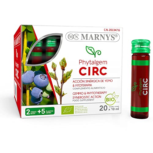 Marnys Phytalgem Circ, Formel für die Unterstützung der Durchblutung an den Beinen, 20 x 10 ml, 360 g
