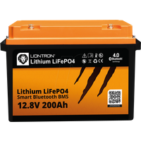 LIO 12200LX-MA - Lithium-Akku, LiFePO4, 12,8 V, 200 Ah, BT BMS, Arctic / Marine