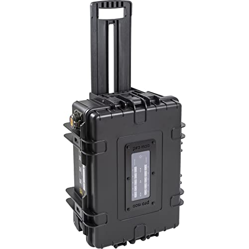 B&W Energy Case Pro1500 300 W Mobile Power Black