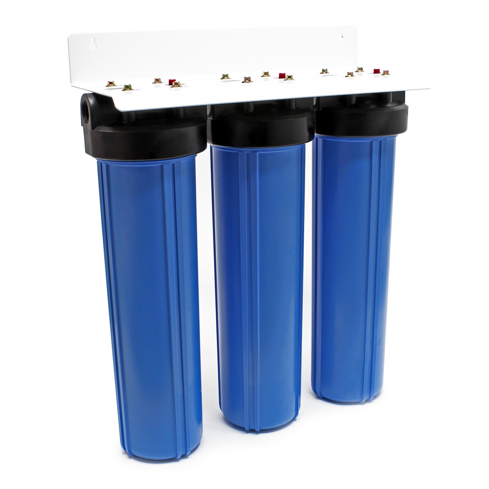 Naturewater NW-BRL03 3-Stufenfilter 32,89mm (1") Sedimentfilter Aktivkohlegranulat Aktivkohleblock