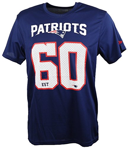 New Era New England Patriots New Era T Shirt/Tee NFL Supporters Navy - XXL