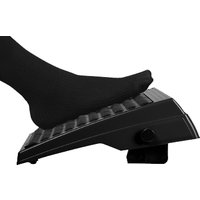 UNiLUX Fußstütze BIO, höhenverstellbar, Farbe: schwarz