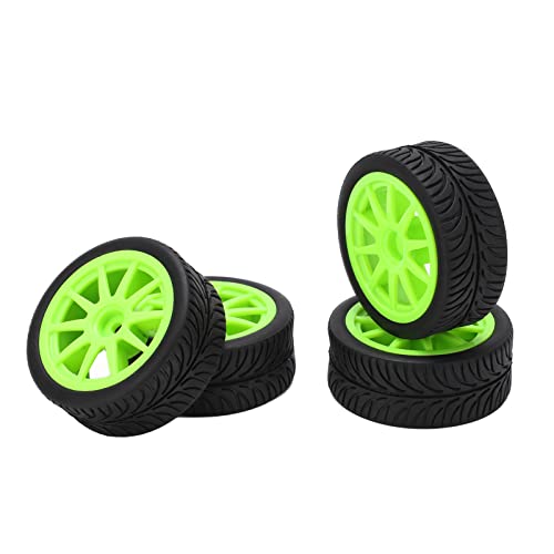 01 02 015 RC Autoreifen Räder, Gummireifen 1/14 Räder High Grip Sponge Liner Starke Pufferung für WLToys 144001 RC 1/14 Off Road Car