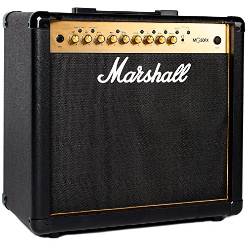 Marshall MG50GFX Black & Gold - Transistor Combo Verstärker für E-Gitarre