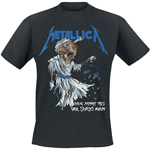 Metallica Herren Doris_Men_bl_ts: S T-Shirt, Schwarz (Black Black), Small
