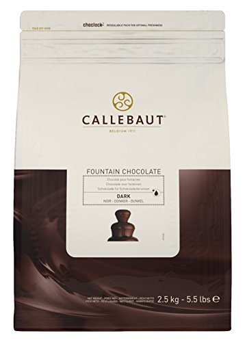 Callebaut Dunkelschokolade für Springbrunnen 2,5 kg