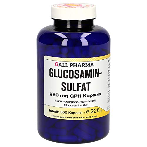 Gall Pharma Glucosaminsulfat 250 mg GPH Kapseln, 1er Pack (1 x 228 g)