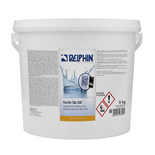 Chemoform Delphin Kombi Tab 5 kg Chlortablette a 200 g Kombiprodukt Dauerchlor 5507705D