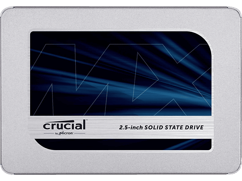 CRUCIAL MX500 SSD 2.5" Festplatte, 4 TB SATA 6 Gbps, 2,5 Zoll, intern