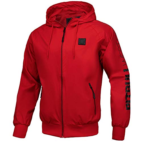 Pit Bull West Coast Oficjalny Sklep - ATHLETIC Sleeve Jacket Red - L