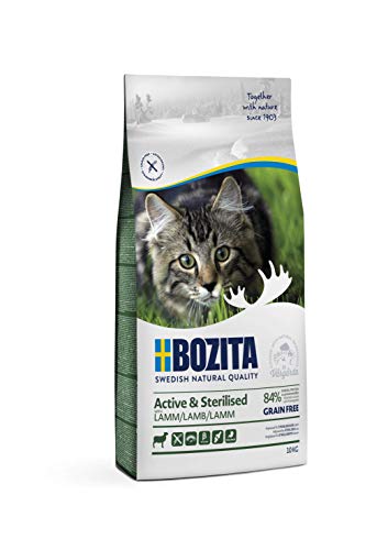 Bozita Active & Sterilised Grain Free Lamb | 10 kg Katzenfutter