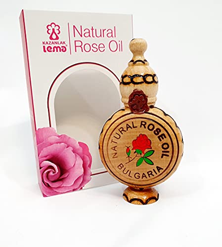 100% reines und natürliches ätherisches Rosenöl (Otto) 1ml unverdünnt - Lema