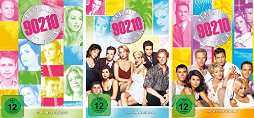 Beverly Hills 90210 Staffel/Season 4-6 im Set - Deutsche Originalware [23 DVDs]