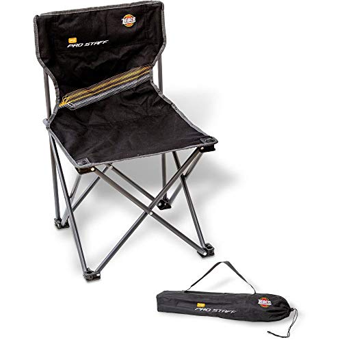 Zebco Pro Staff Stuhl Mini, schwarz, 34 cm